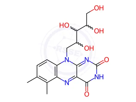 Chemical structure of Isoriboflavine
