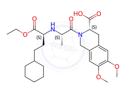Chemical structure of Moexipril Hydrochloride Impurity 4 (Moexipril Hydrochloride USP Related Compound D)