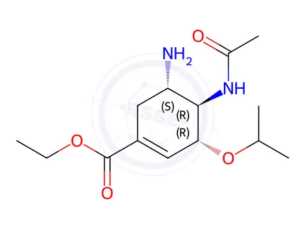Chemical structure of Oseltamivir Phosphate Impurity 166