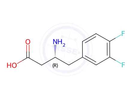 Chemical structure of Sitagliptin Phosphate Impurity 123