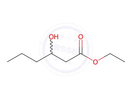 Chemical structure of Ethyl 3-hydroxyhexanoate