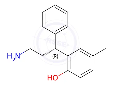 Chemical structure of Tolterodine Tartrate Impurity 26