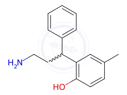 Chemical structure of Tolterodine Impurity 13