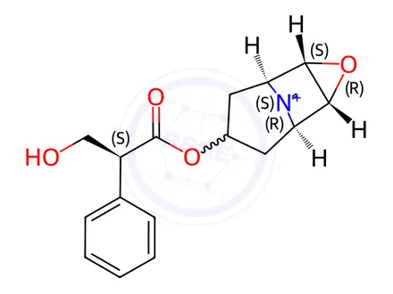 Chemical structure of Hyoscine Butylbromide Impurity 3 (Hyoscine Butylbromide EP Impurity C)