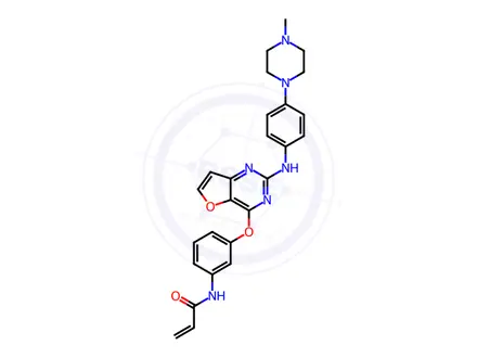 Chemical structure of Poseltinib