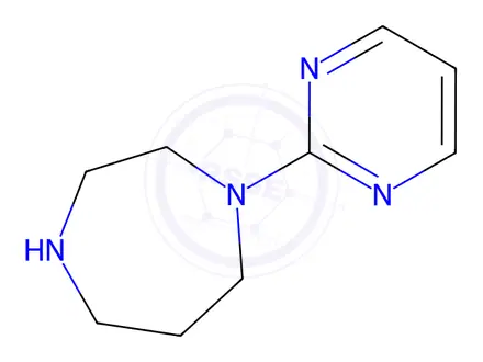 Chemical structure of 1-PyriMidin-2-yl-[1,4]diazepane hydrochloride