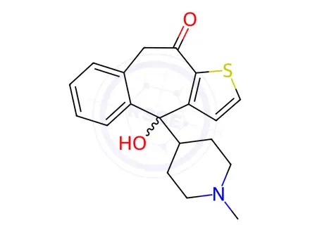 Chemical structure of Ketotifen EP Impurity C