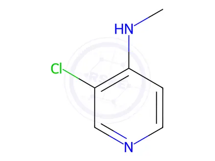 Chemical structure of 3-Chloro-N-methylpyridin-4-amine