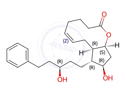 Chemical structure of Latanoprost Impurity 28