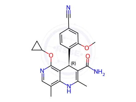 Chemical structure of Finerenone Impurity 5