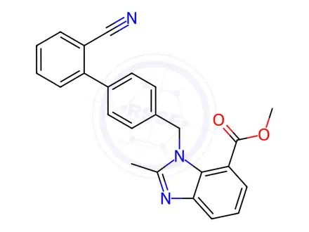 Chemical structure of Azilsartan Impurity 158