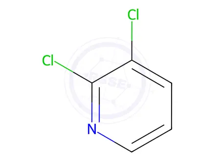 Chemical structure of 2,3-Dichloropyridine