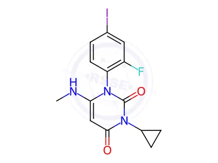 Chemical structure of Trametinib Impurity 8