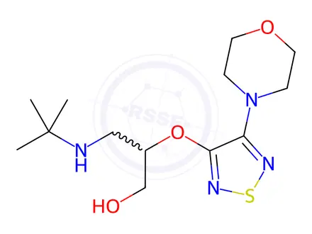 Chemical structure of Timolol EP Impurity B