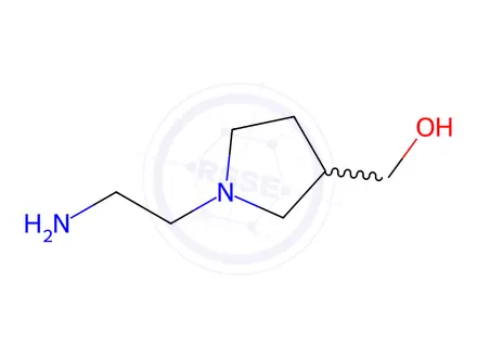 Chemical structure of [1-(2-aminoethyl)pyrrolidin-3-yl]methanol