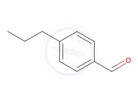 Chemical structure of 4-N-PROPYLBENZALDEHYDE