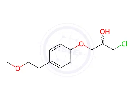 Chemical structure of Metoprolol USP Impurity B