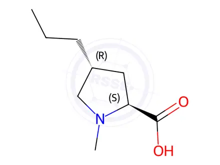 Chemical structure of Lincomycin hydrochloride Impurity E