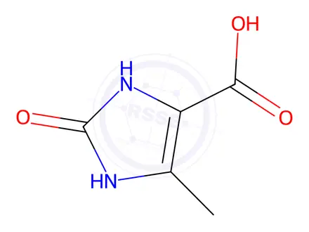 Chemical structure of 5-Methyl-2-oxo-2,3-dihydro-1H-imidazole-4-carboxylic Acid