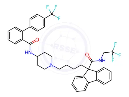 Chemical structure of Lomitapide