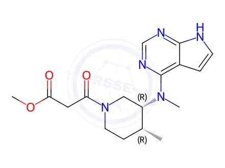 Chemical structure of Tofacitinib Impurity 112