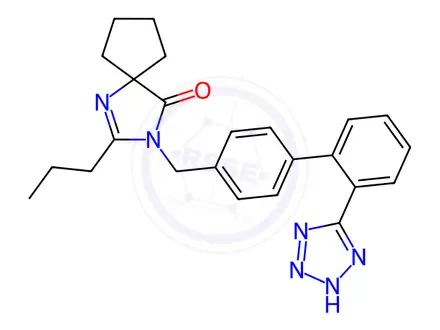 Chemical structure of Irbesartan Impurity 11