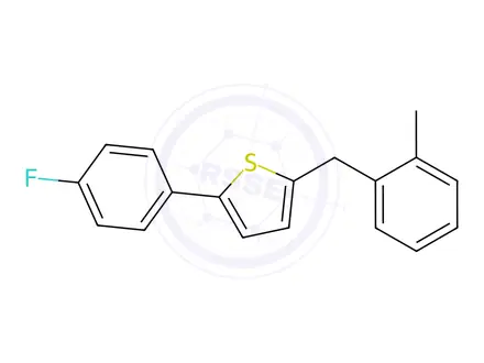 Chemical structure of Canagliflozin Impurity 14