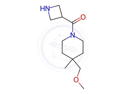 Chemical structure of Azetidin-3-yl(4-(methoxymethyl)-4-methylpiperidin-1-yl)methanone