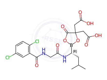 Chemical structure of Ixazomib Impurity 20
