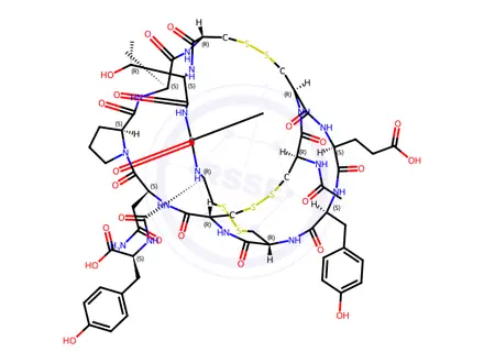 Chemical structure of Linaclotide Impurity 1 Monomer (Acylated Linaclotide Monomer)