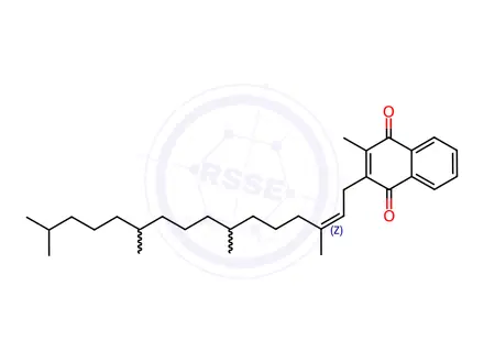 Chemical structure of Vitamin K1 Impurity 22