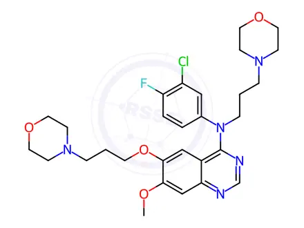 Chemical structure of Gefitinib Impurity P