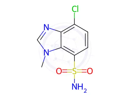 Chemical structure of Sparfloxacin Impurity 6