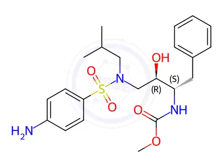 Chemical structure of Darunavir Impurity 2