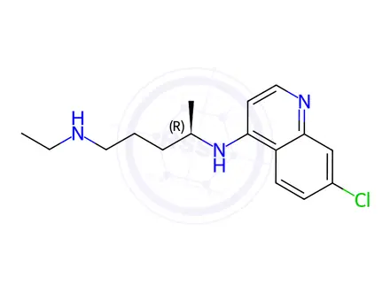 Chemical structure of Hydroxychloroquine Impurity 30