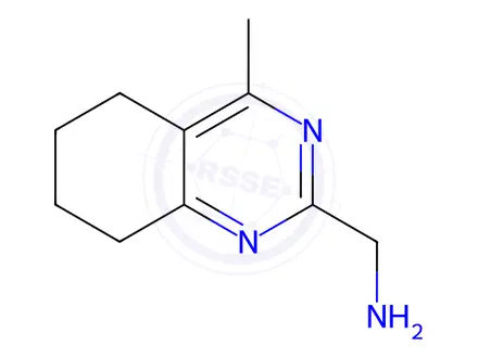 Chemical structure of (4-Methyl-5,6,7,8-tetrahydroquinazolin-2-yl)methanamine