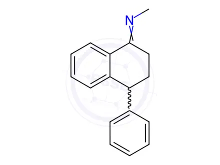 Chemical structure of Sertraline Hydrochloride Impurity 53