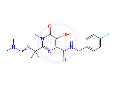Chemical structure of Raltegravir EP Impurity B