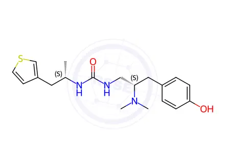 Chemical structure of PZM21