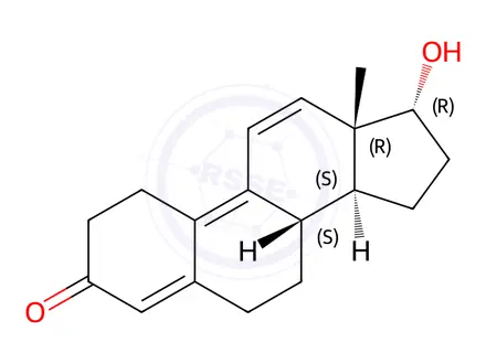 Chemical structure of Trenbolone Impurity 5
