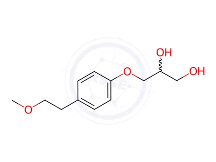 Chemical structure of Metoprolol Impurity D