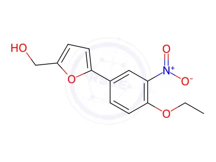 Chemical structure of (5-(4-Ethoxy-3-nitrophenyl)furan-2-yl)methanol
