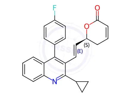Chemical structure of Pitavastatin Impurity 34