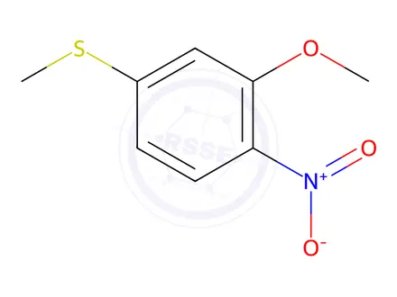 Chemical structure of (3-Methoxy-4-nitrophenyl)(methyl)sulfane