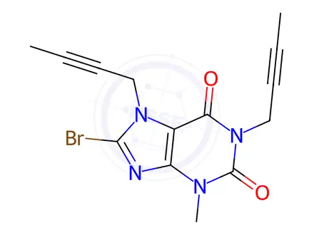 Chemical structure of Linagliptin Impurity M