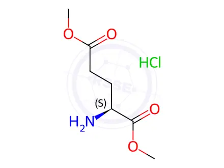 Chemical structure of L-Glutamic Acid Dimethyl Ester Hydrochloride