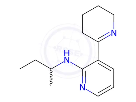 Chemical structure of N-(sec-butyl)-3,4,5,6-tetrahydro-[2,3'-bipyridin]-2'-amine