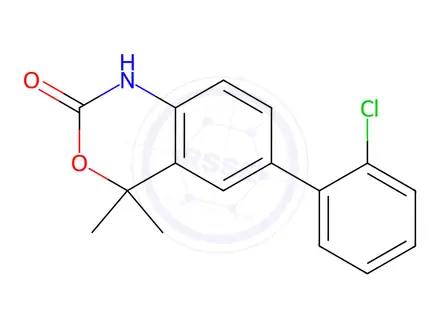 Chemical structure of 6-(2-CHLOROPHENYL)-4,4-DIMETHYL-1H-BENZO[D][1,3]OXAZIN-2(4H)-ONE