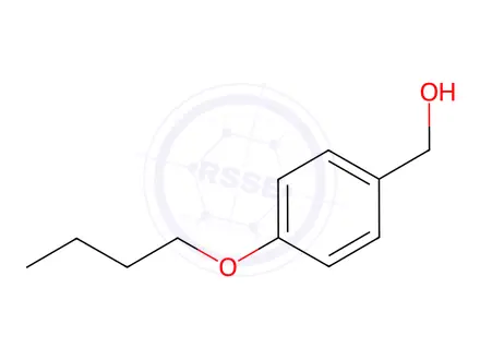 Chemical structure of 4-Butoxybenzyl Alcohol