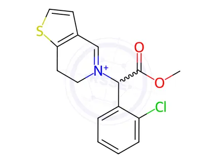 Chemical structure of Clopidogrel Impurity 2